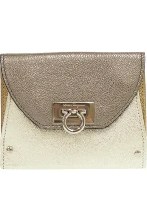 Salvatore Ferragamo Dames, Pre-owned, Veelkleurig, Maat: ONE Size Leer