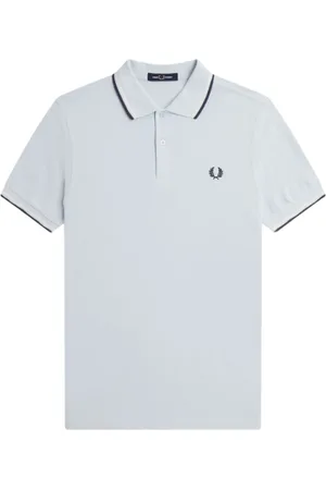 Fred Perry Heren, Tops, Wit, Maat: M Katoen