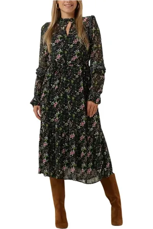 POM Amsterdam Dames, Jurken, Grijs, Maat: XS