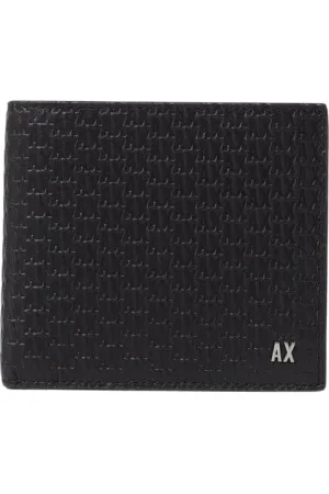 Armani Exchange Heren, Accessoires, Zwart, Maat: ONE Size Leer