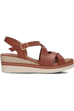 Lina Locchi Dames, Schoenen, Bruin, Maat: 41 EU Leer