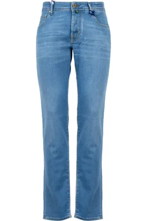 Jacob Cohen Heren, Jeans, Blauw, Maat: W38