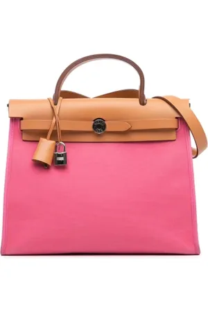 Hermès Dames, Pre-owned, Roze, Maat: ONE Size Zijde