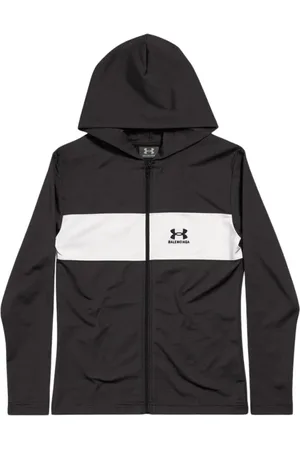 Balenciaga Heren, Sweatshirts & Hoodies, Zwart, Maat: S Poliester