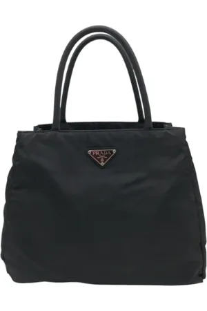 Prada Dames, Pre-owned, Zwart, Maat: ONE Size Nylon