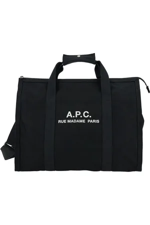 A.P.C. Heren, Tassen, Zwart, Maat: ONE Size Katoen