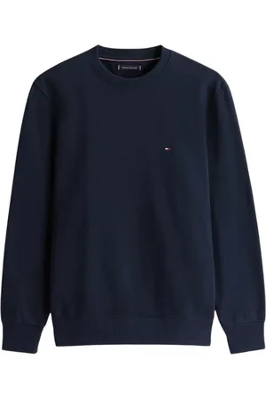 Tommy Hilfiger Heren, Sweatshirts & Hoodies, Blauw, Maat: L Katoen