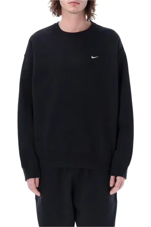 Nike Heren, Sweatshirts & Hoodies, Zwart, Maat: XL Katoen