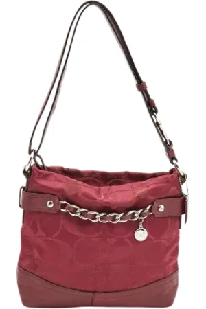 Coach Dames, Pre-owned, Rood, Maat: ONE Size Leer