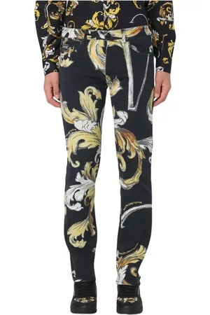 VERSACE Heren, Jeans, Veelkleurig, Maat: W32 Katoen