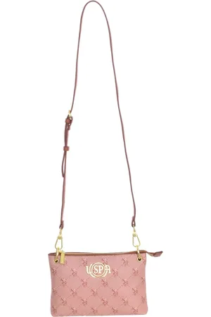 U.S. Polo Assn. Dames, Tassen, Bruin, Maat: ONE Size Synthetisch