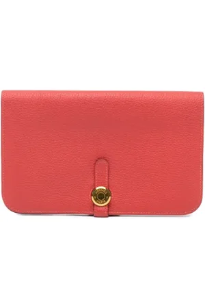 Hermès Dames, Pre-owned, Rood, Maat: ONE Size Leer
