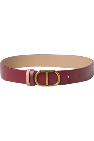 Twin-Set Dames, Accessoires, Bruin, Maat: L Leer