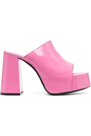 By Far Dames, Schoenen, Roze, Maat: 41 EU Leer