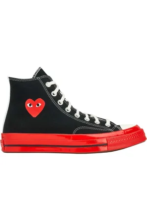 Comme des Garçons Heren, Schoenen, Zwart, Maat: 42 1/2 EU Zijde