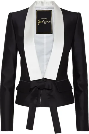 Dsquared2 Dames, Jassen, Zwart, Maat: L Zijde