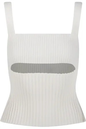 NUDE Dames, Tops, Wit, Maat: S Viscose