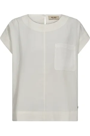 Mos Mosh Dames, Blouses & Shirts, , Maat: XL Linnen