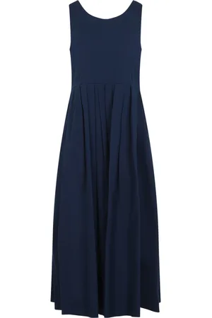 Max Mara Dames, Jurken, Blauw, Maat: 2XS Katoen
