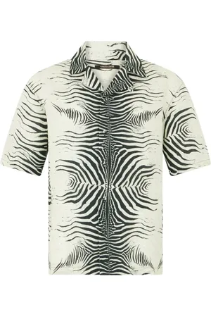 Roberto Cavalli Heren, Overhemden, Zwart, Maat: XS Linnen