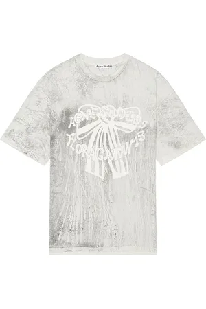 Acne Studios Heren, Tops, Grijs, Maat: S Katoen