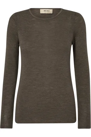Mos Mosh Dames, Truien, Groen, Maat: XL Wol
