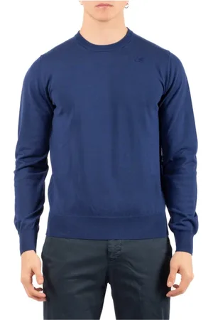K-Way Heren, Sweatshirts & Hoodies, Blauw, Maat: S