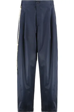 DARKPARK Dames, Broeken, Blauw, Maat: 2XS Katoen
