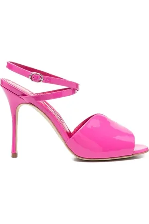 Manolo Blahnik Dames, Schoenen, Roze, Maat: 37 EU Leer