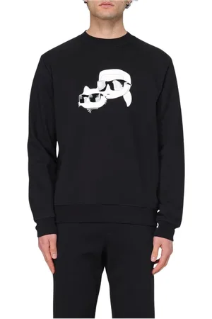 Karl Lagerfeld Heren, Sweatshirts & Hoodies, Zwart, Maat: S