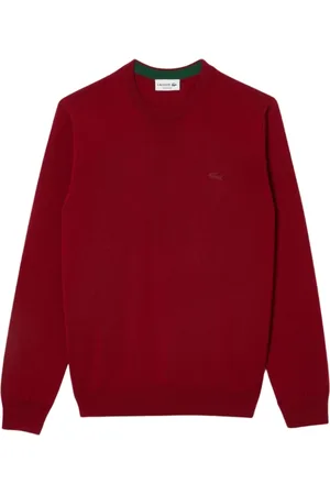 Lacoste Heren, Truien, Rood, Maat: S Wol