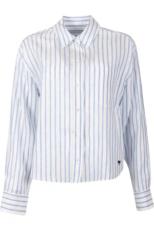 Max Mara Dames, Blouses & Shirts, Blauw, Maat: M