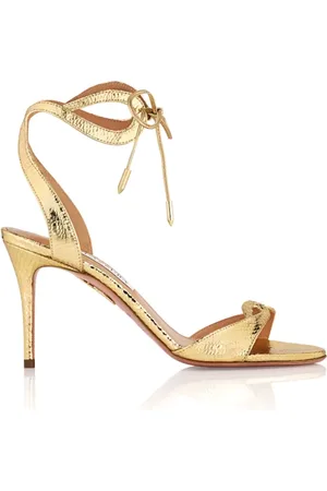 Aquazzura Dames, Schoenen, Geel, Maat: 38 EU