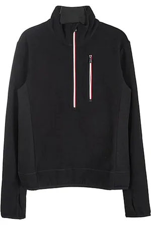 Moncler Heren, Sweatshirts & Hoodies, Zwart, Maat: M Poliester