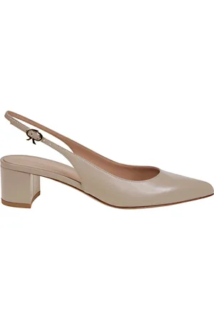 Gianvito Rossi Dames, Schoenen, Bruin, Maat: 41 EU Leer