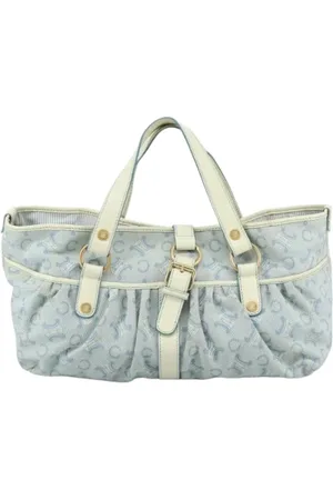 Céline Dames, Pre-owned, Blauw, Maat: ONE Size Leer