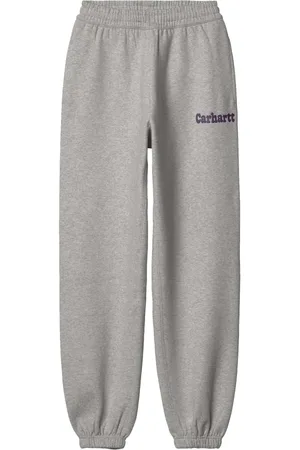 Carhartt Dames, Broeken, Grijs, Maat: S Katoen