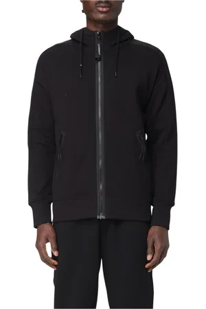 C.P. Company Heren, Sweatshirts & Hoodies, Zwart, Maat: S Katoen