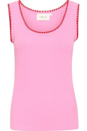 Cream Dames, Tops, Roze, Maat: L