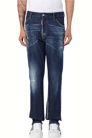 Dsquared2 Heren, Jeans, Blauw, Maat: XL Denim
