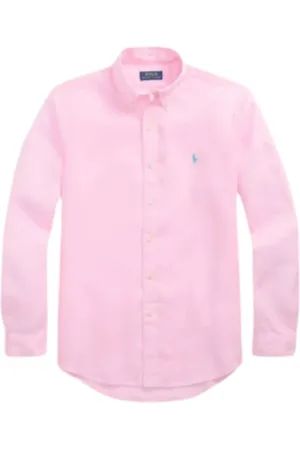 Ralph Lauren Heren, Overhemden, Roze, Maat: M