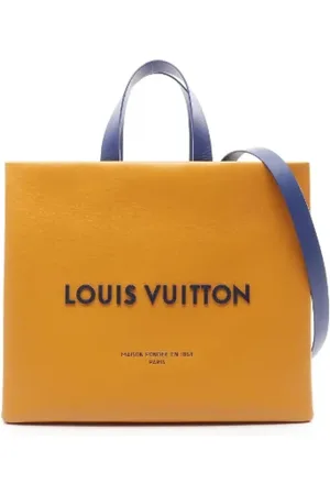 LOUIS VUITTON Dames, Pre-owned, Oranje, Maat: ONE Size Leer