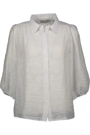 AMELIE & AMELIE Dames, Blouses & Shirts, Wit, Maat: M