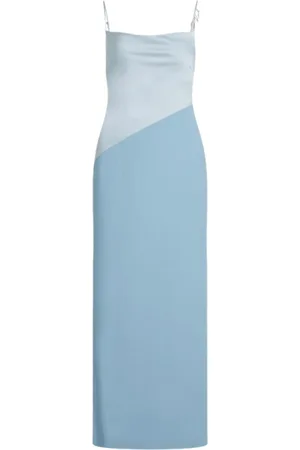 Karl Lagerfeld Dames, Jurken, Blauw, Maat: 2XS Kasjmier