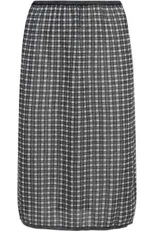 Proenza Schouler Dames, Rokken, Zwart, Maat: M Katoen