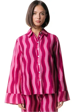 Colourful rebel Dames, Blouses & Shirts, Roze, Maat: S Viscose