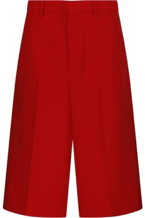 Ami Dames, Korte broeken, Rood, Maat: M Wol