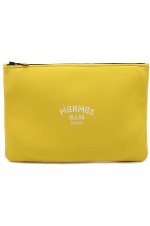 Hermès Dames, Pre-owned, Geel, Maat: ONE Size Leer