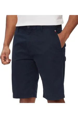 Tommy Hilfiger Heren, Korte broeken, Blauw, Maat: W29 Katoen