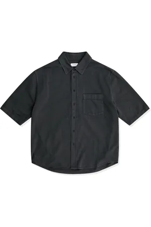 LEMAIRE Heren, Overhemden, Zwart, Maat: XL Denim